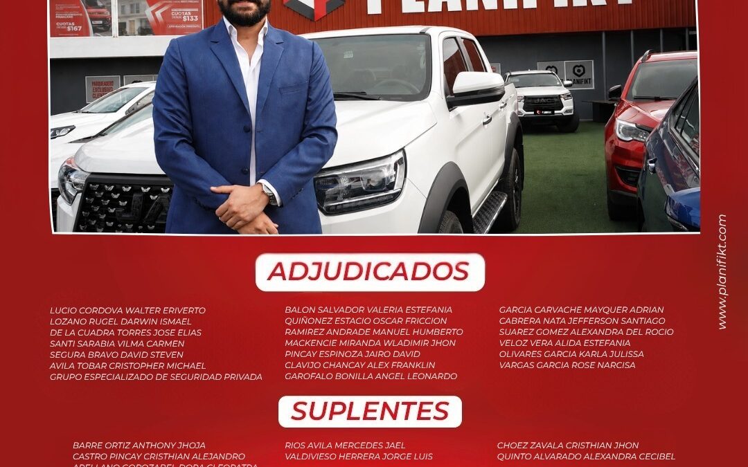 Adjudicados mes Junio 2026