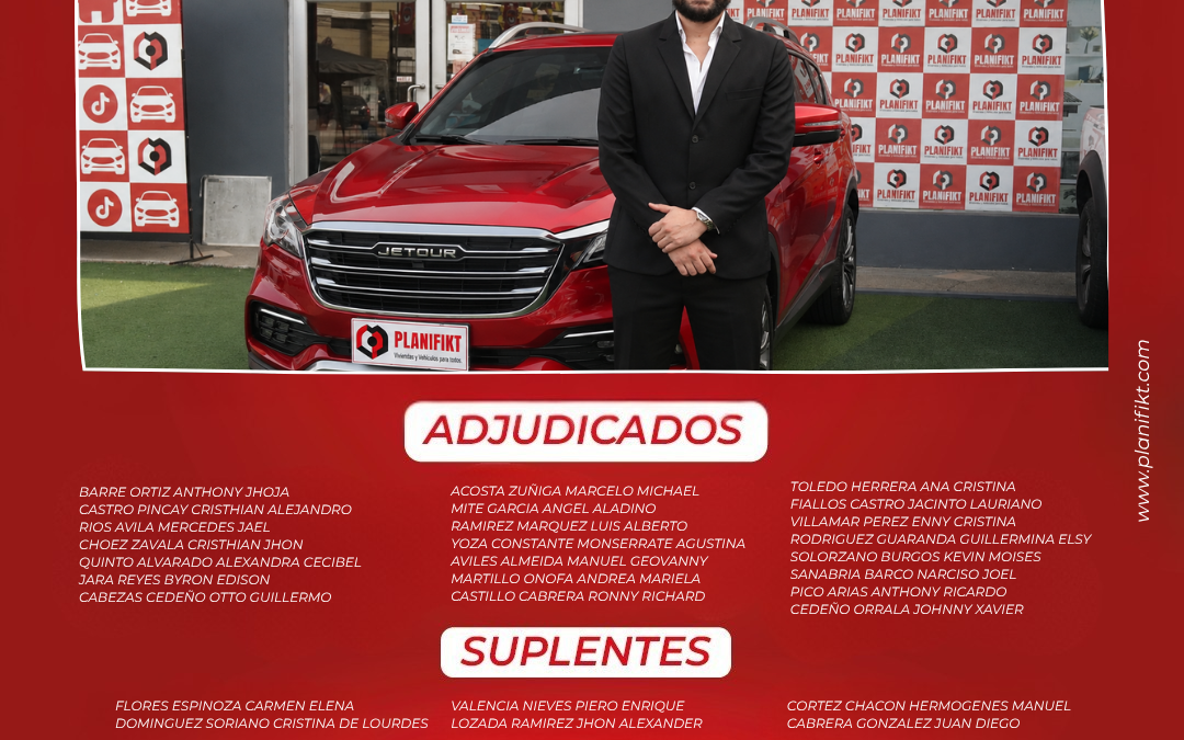 Adjudicados mes de Julio 2026