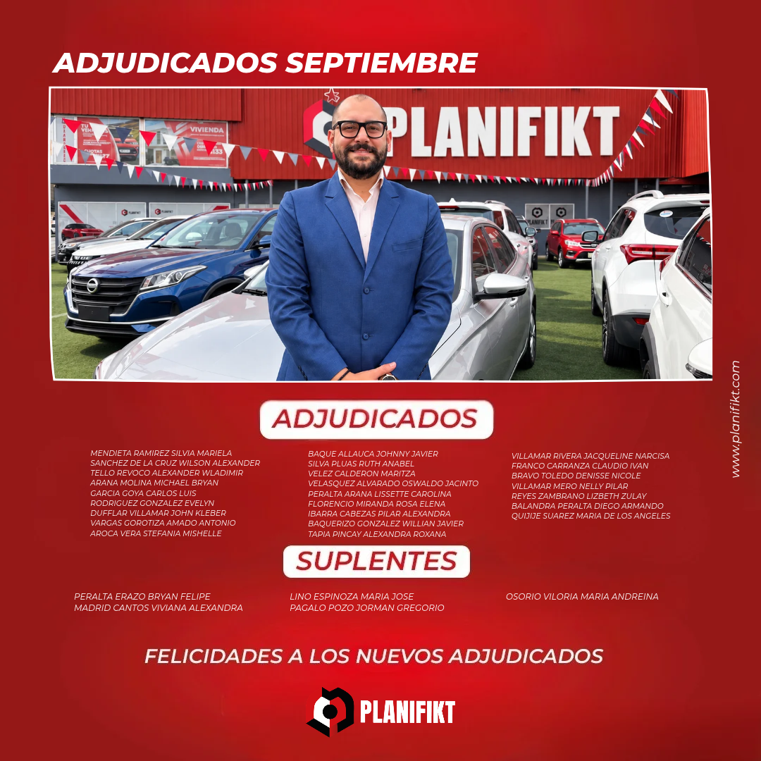 ADJUDICADOS SEPTIEMBRE